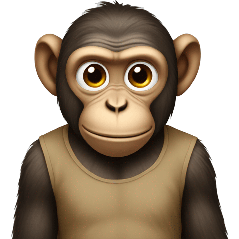 Monkey thinking  emoji