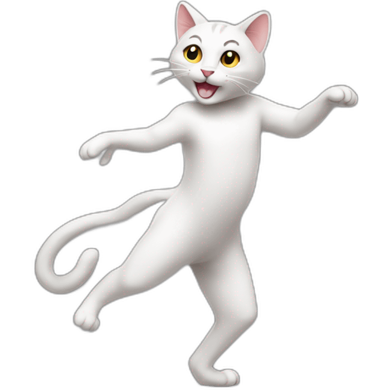 Dance cat emoji