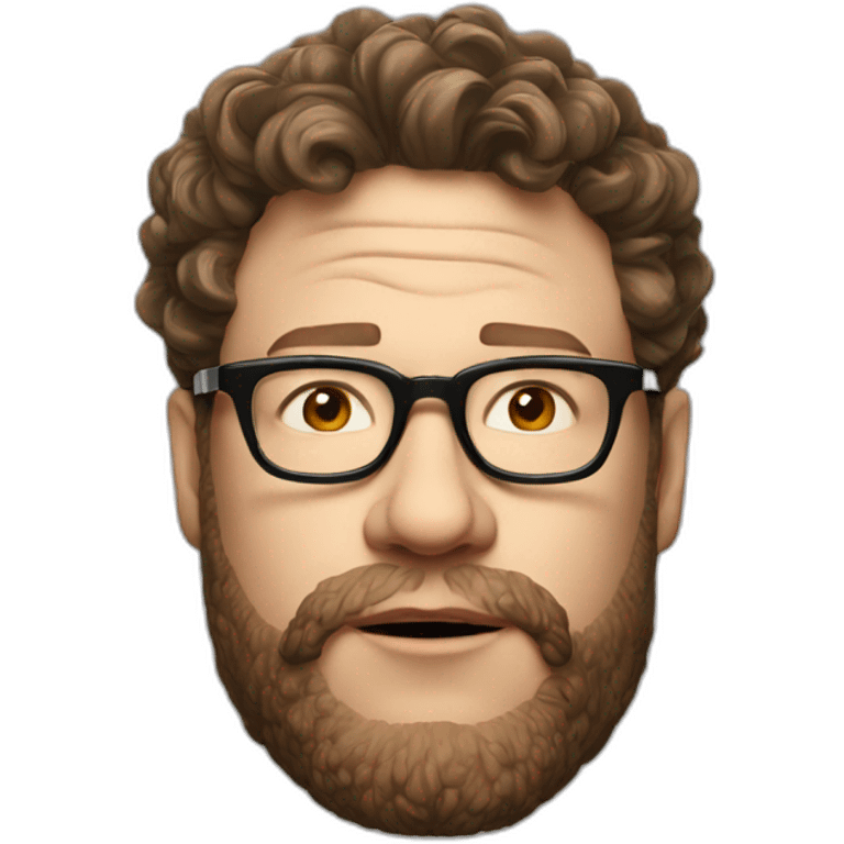 seth rogen smoking emoji