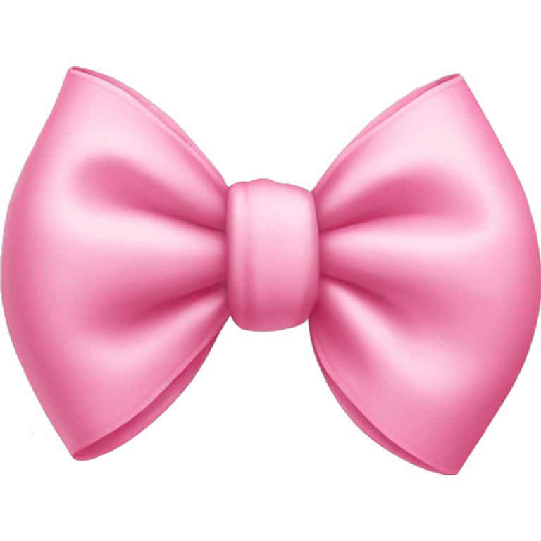 Baby pink bow emoji