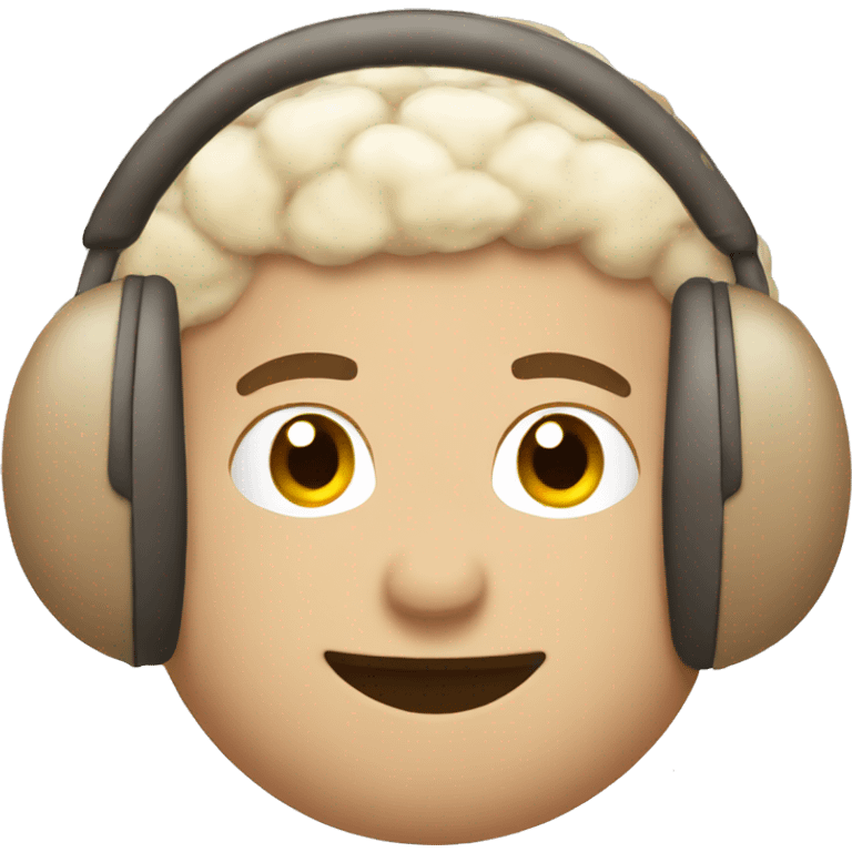 beige earmuffs emoji