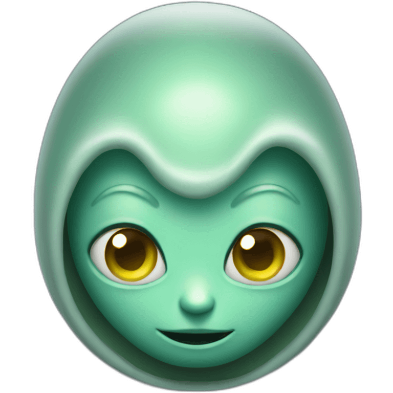 Alien cute emoji