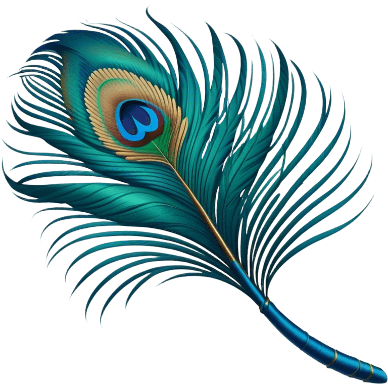 peacock feather emoji