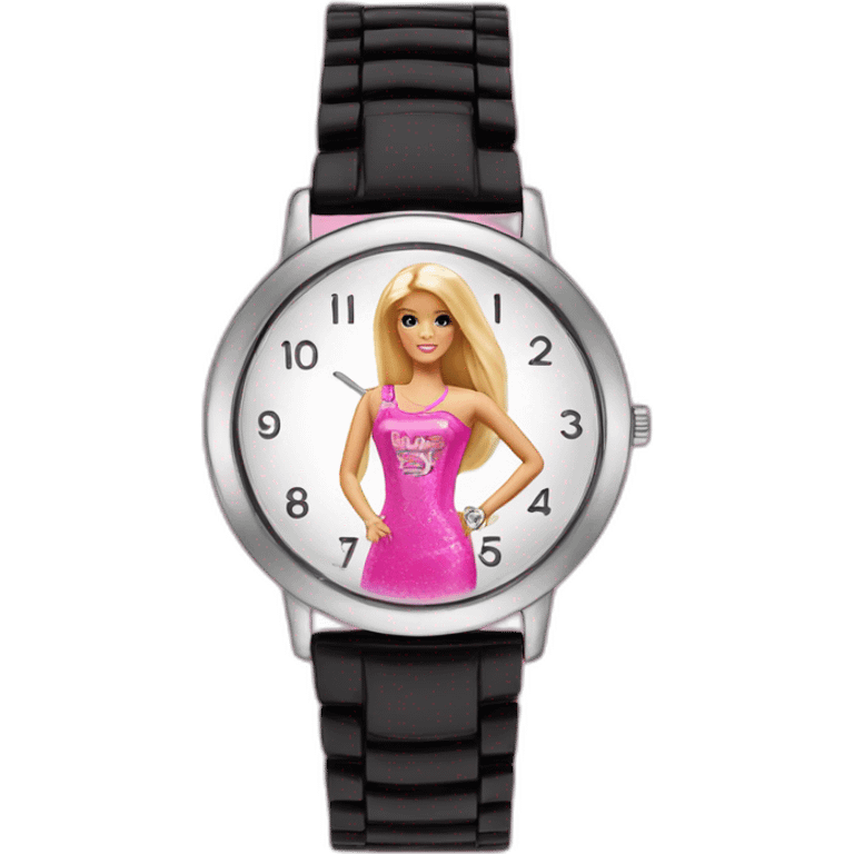 Barbie watch  emoji