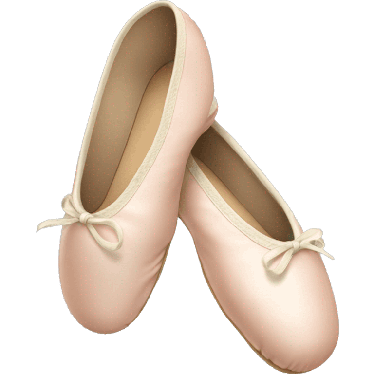 Bege ballet shoes emoji