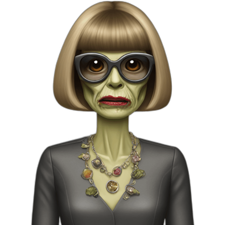 anna wintour zombie emoji