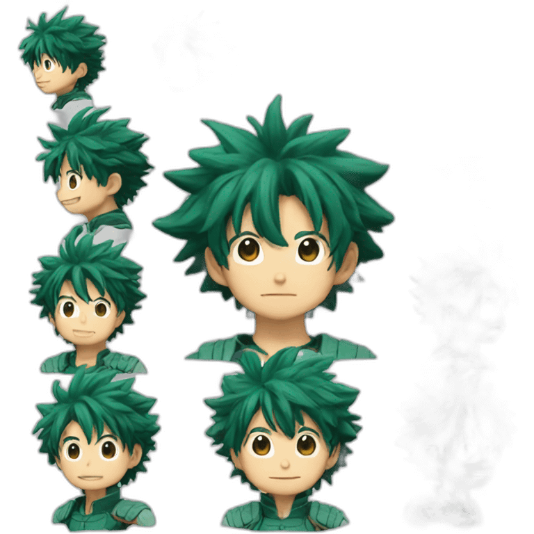 Midoriya emoji