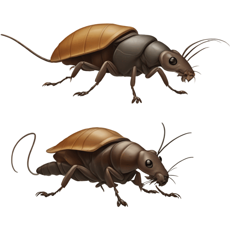 Rat and a roach mixed emoji