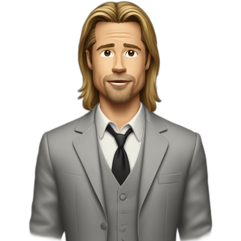 Brad Pitt mikki emoji