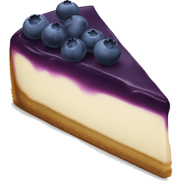 Blueberry Cheesecake  emoji