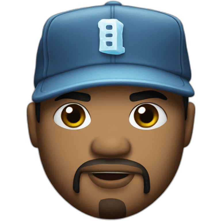 Ice cube, rapper emoji