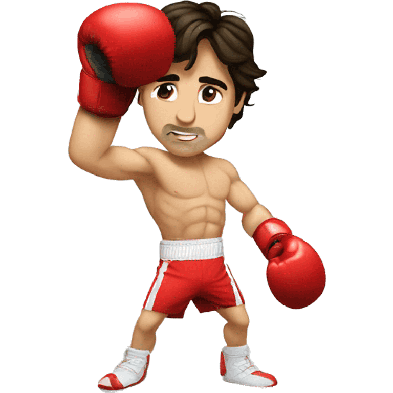 Justin Trudeau boxing emoji