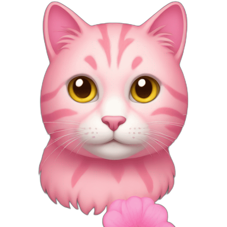 pink cat emoji