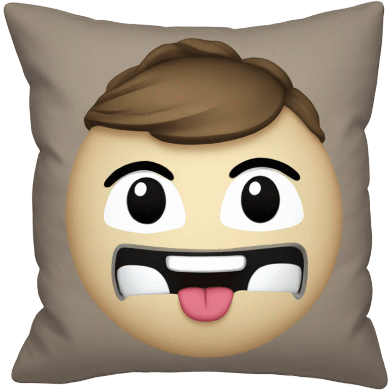 AJpillow with letters emoji