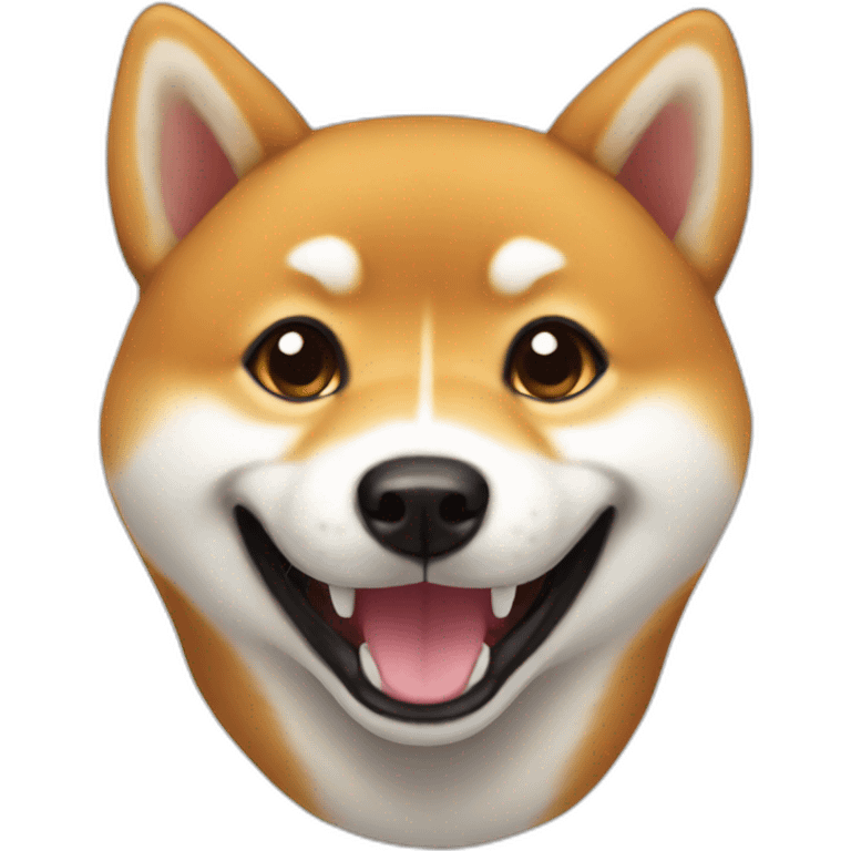 Shiba smile emoji