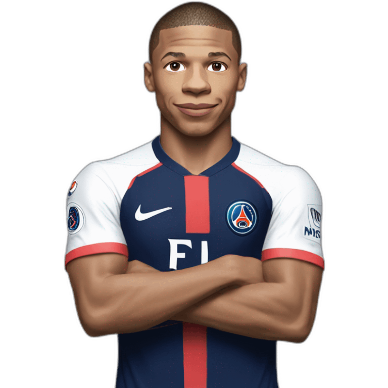 kylian mbappe, psg, buff, world cup, soccer emoji