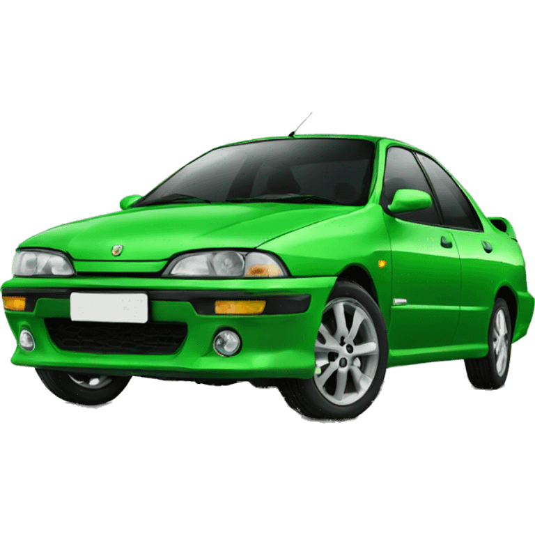 green proton wira emoji