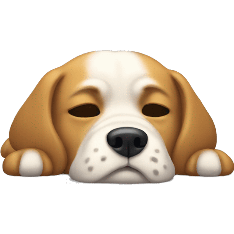 Chien qui dort emoji