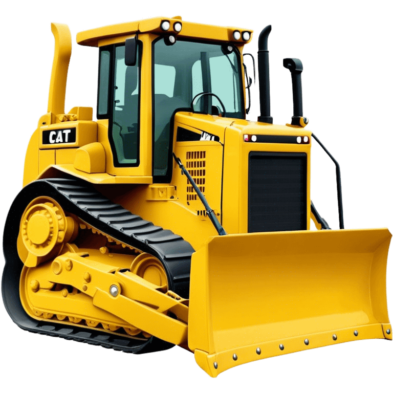 Bulldozer - CAT D6T (Model Year: 2021) (Iconic colour: Yellow) emoji