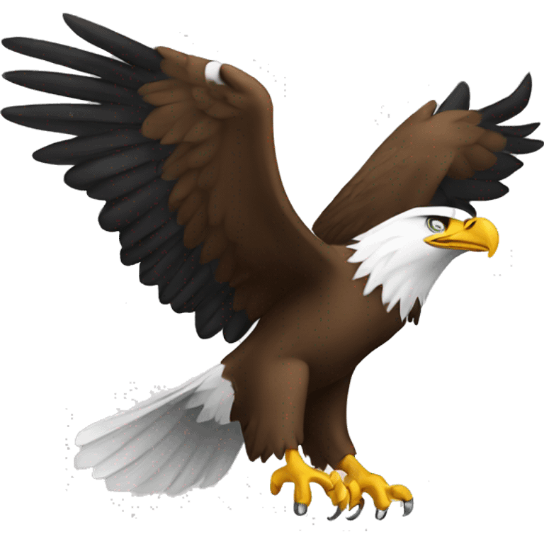 The Eagle is a small cartoon emoji