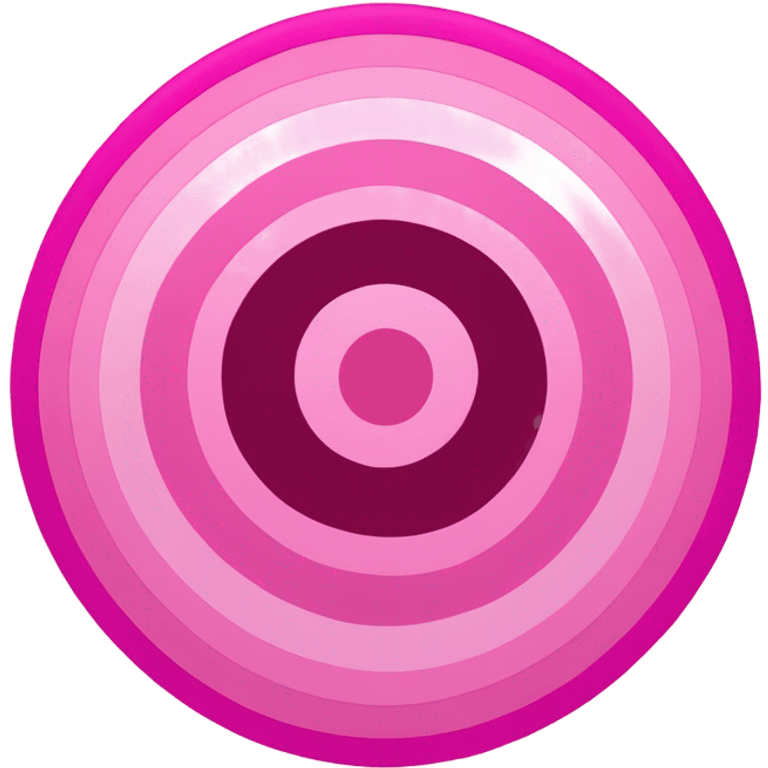 pink target emoji