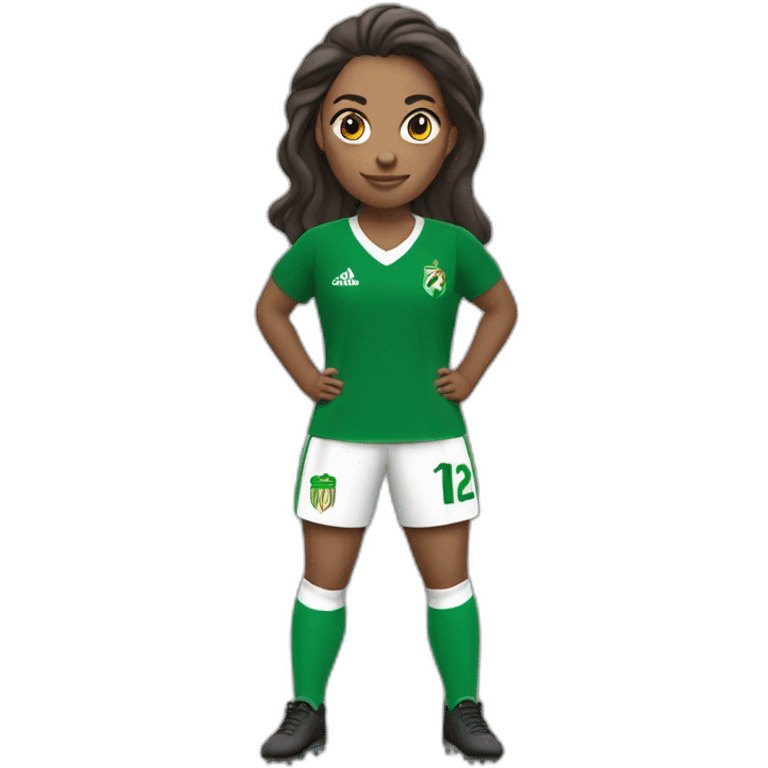 betis female soccer player emoji