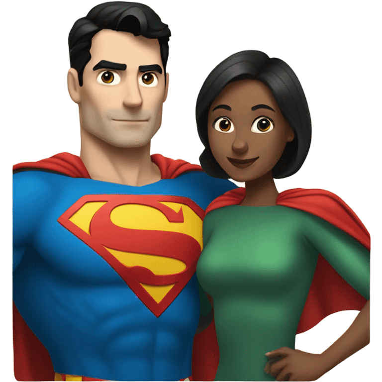 Superman and Lois  emoji