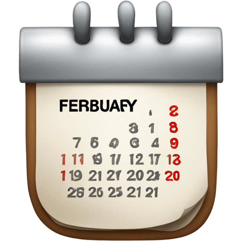 17st February  emoji