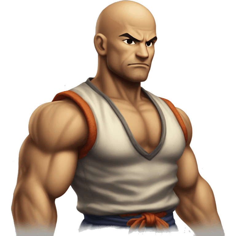 sagat street 6 kick  emoji