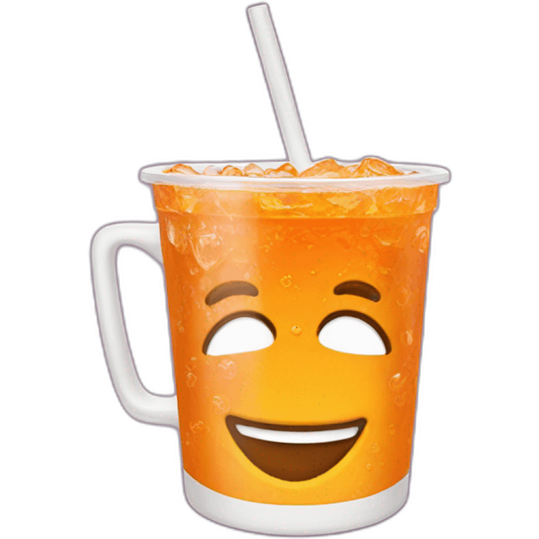 fanta in a cup emoji