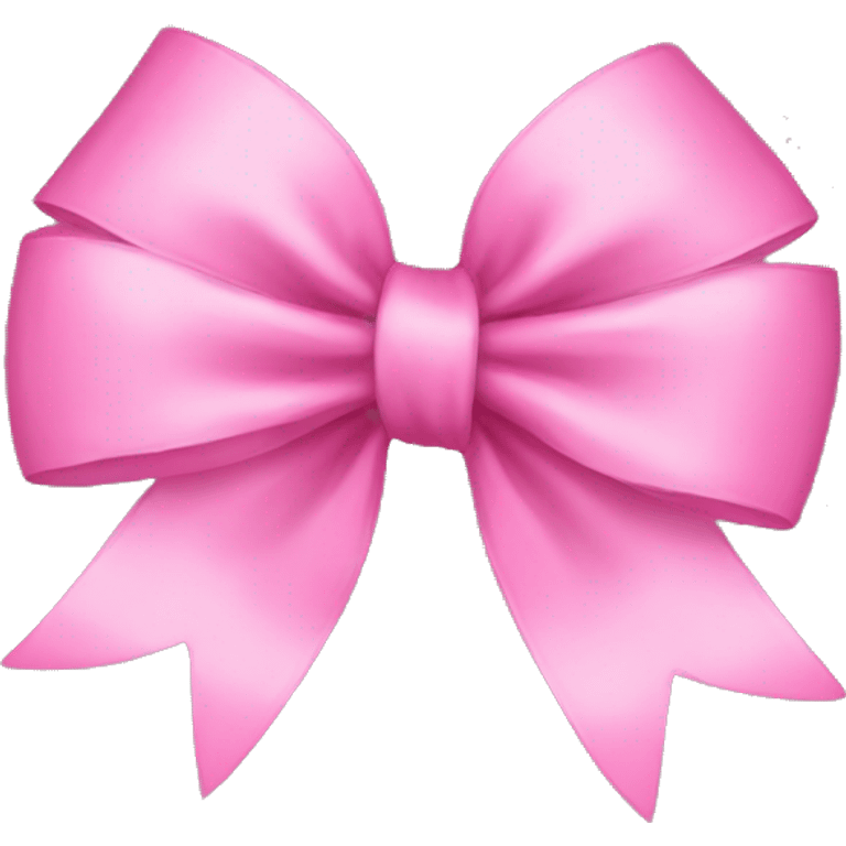 pink bow  emoji