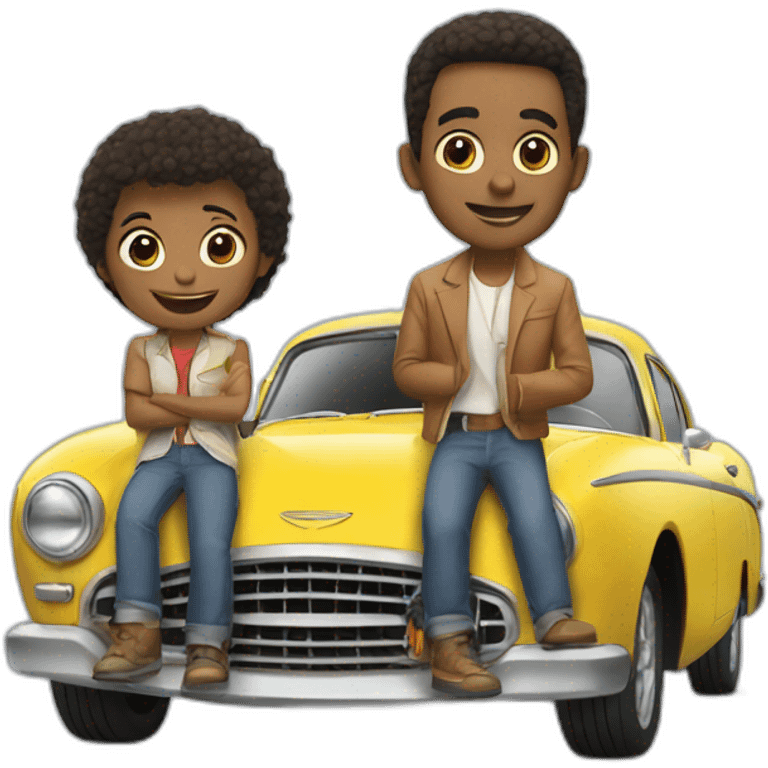 Cars et martin emoji