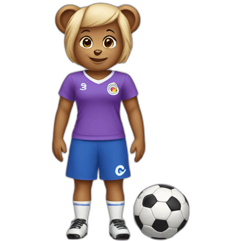 Soccer mom carebear emoji