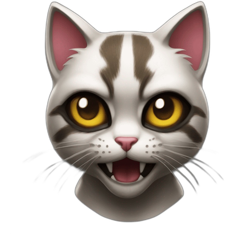 Kitty game in mortal kombat emoji