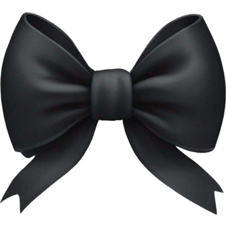 black bow emoji