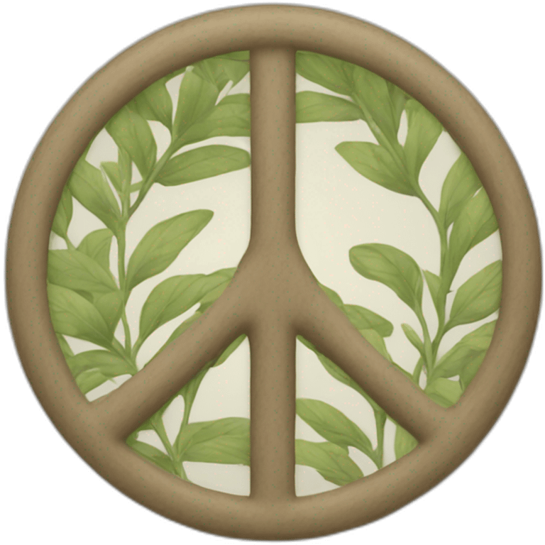 Omote manji peace symbol emoji