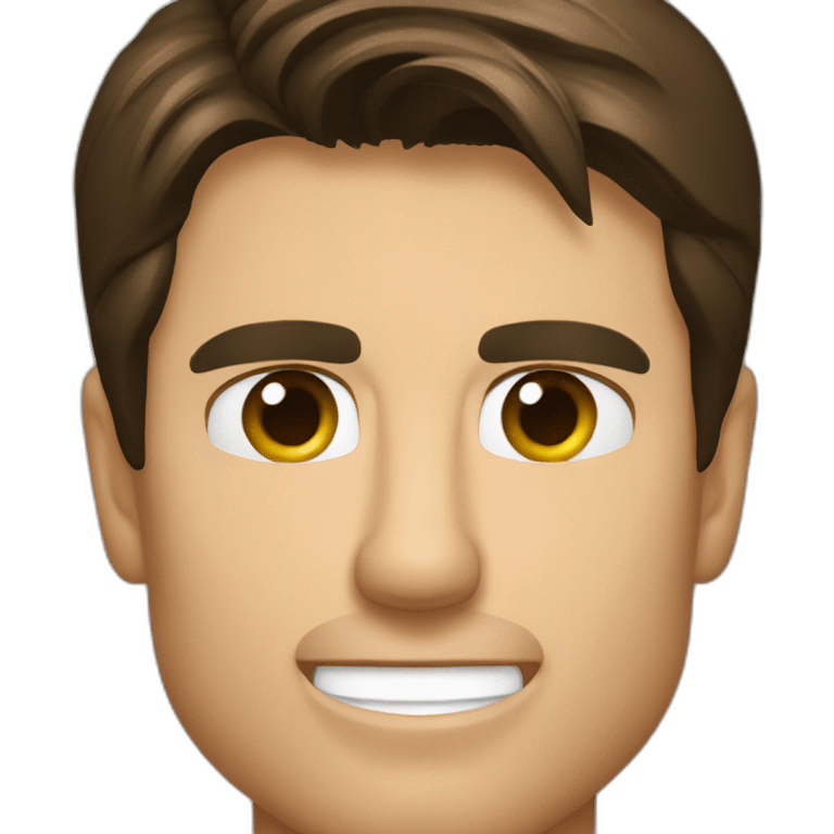 Tom cruise showing ok with his fingers emoji