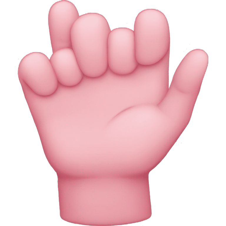 Two pinkie fingers entwined  emoji