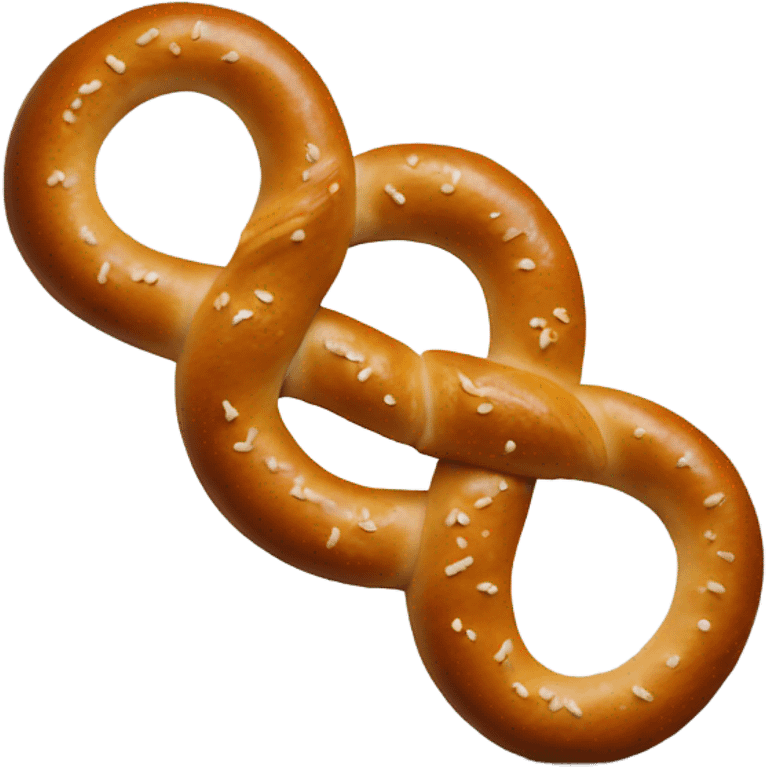 pretzel emoji