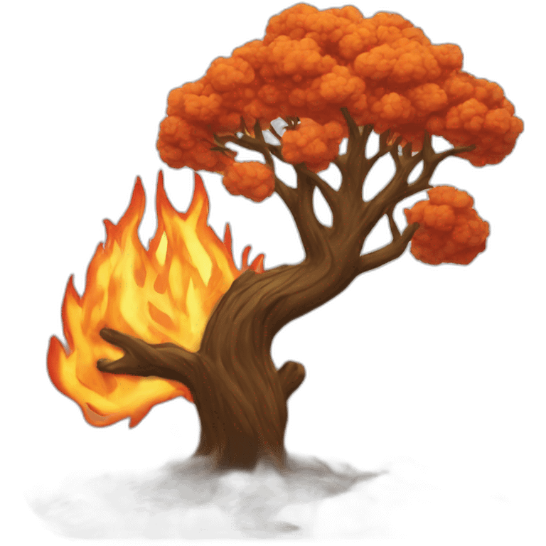 burning bush emoji