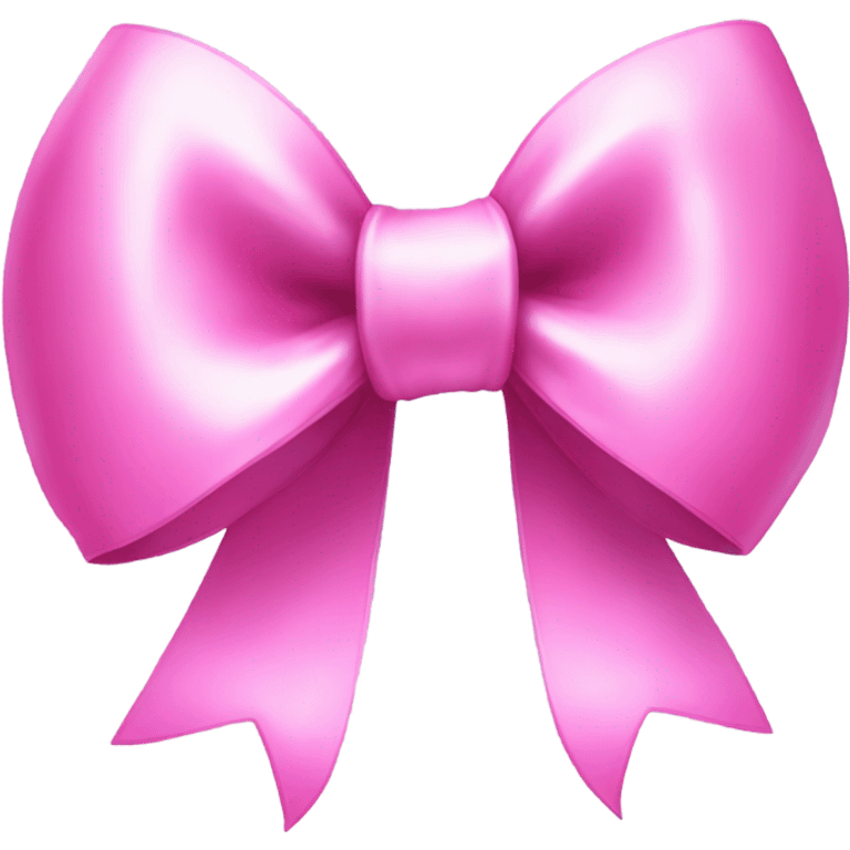 Pink bow emoji