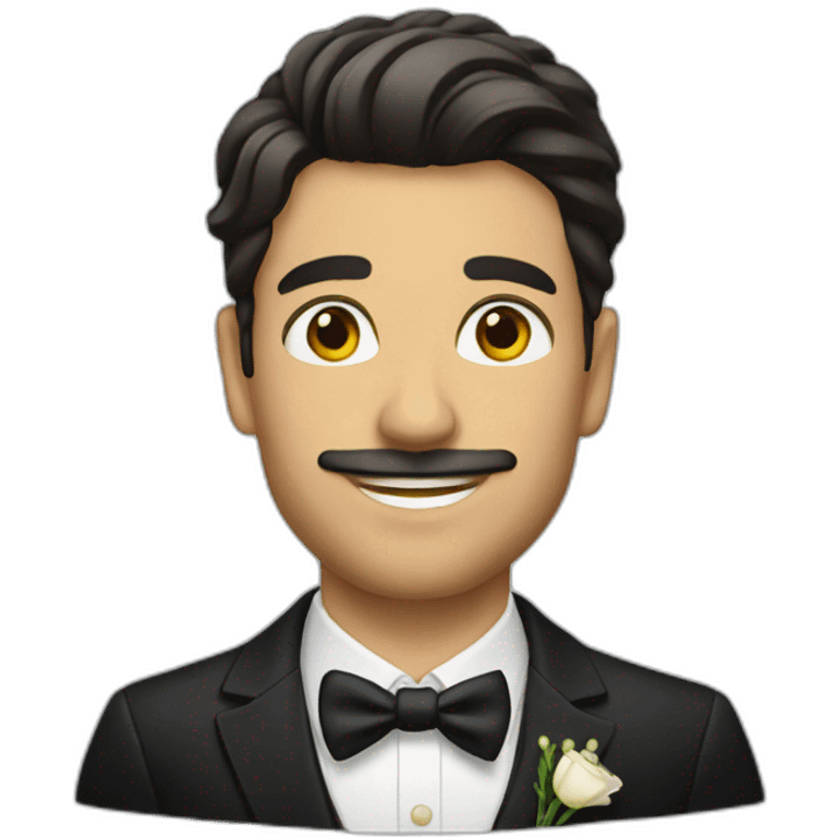 Spanish groom emoji