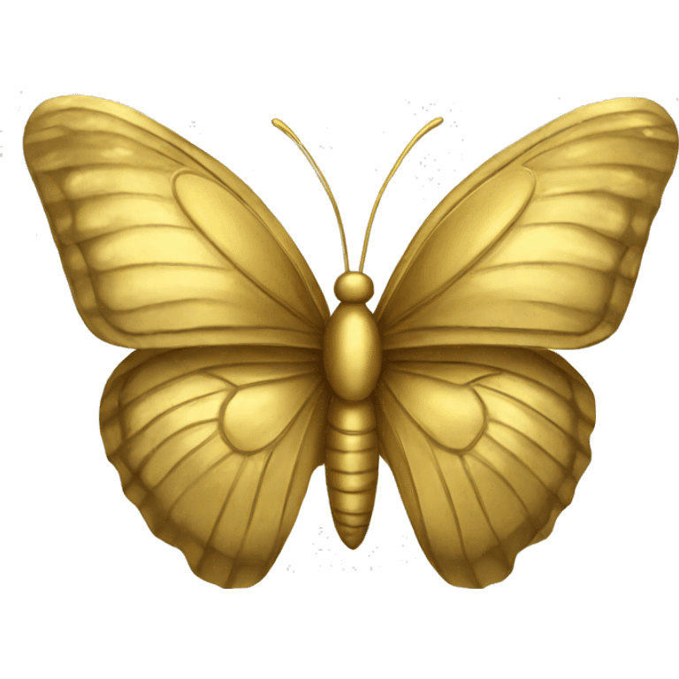 Gold butterfly  emoji