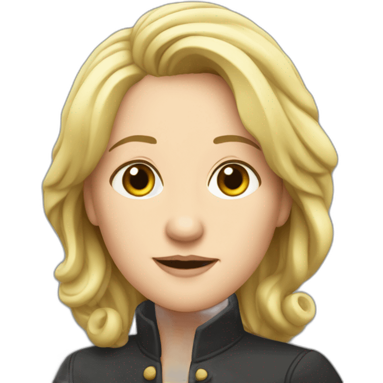 Marie lepen emoji