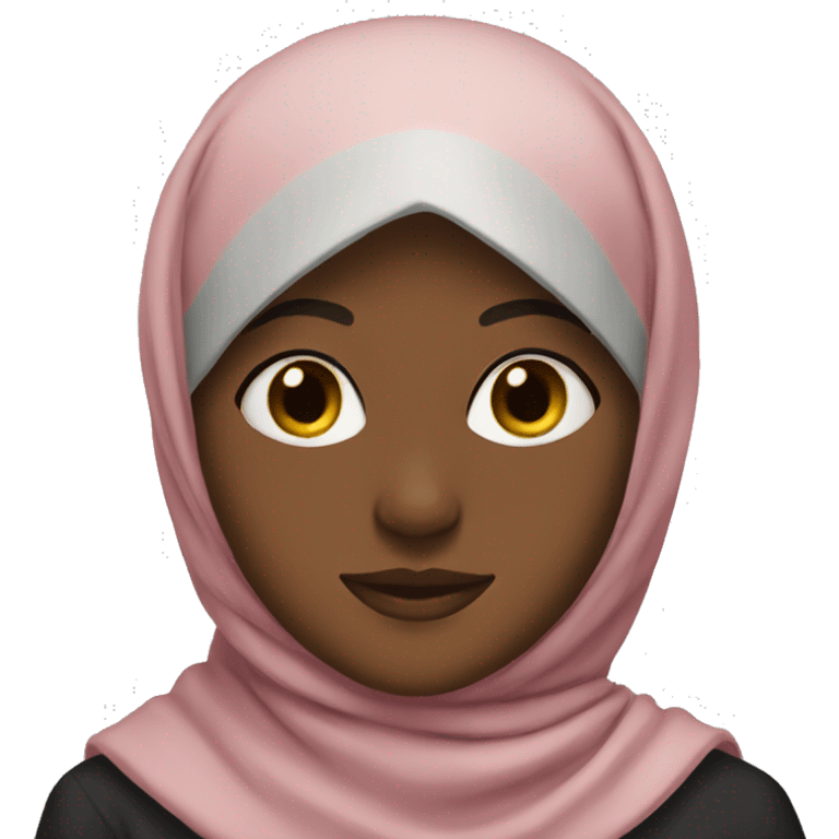 a girl in hijab emoji