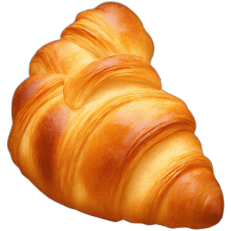 Heart croissant emoji