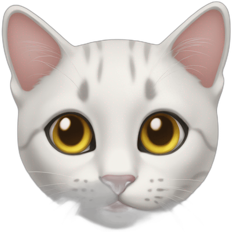 Une chatte emoji