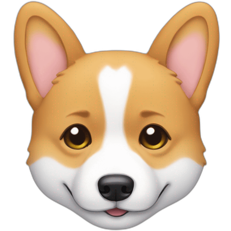 Sleepy corgi  emoji