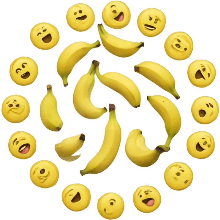 Banana circle  emoji