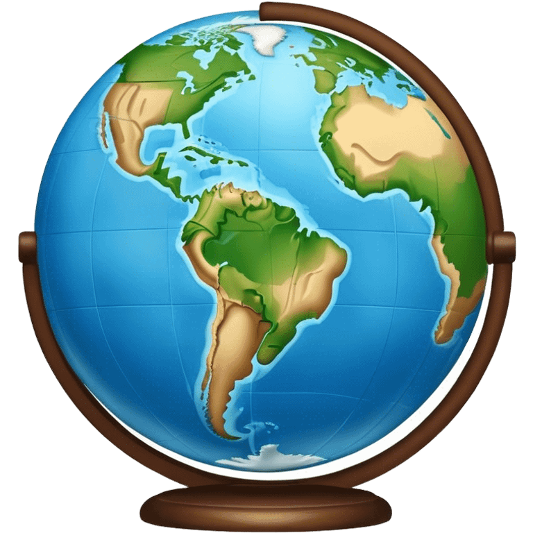 South America in the Earth Globe emoji